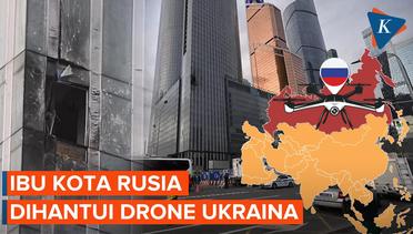 Rusia Berhasil Gagalkan 2 Drone Ukraina yang Dekati Moskwa