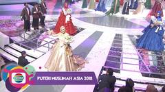 First Walk Puteri Muslimah Asia 2018: Uyaina Arshad dari Malaysia | Puteri Muslimah Asia 2018