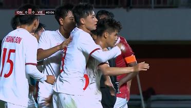 Pinalti Nguyen Cong (Vie) Getarkan Gawang Indonesia. 0-1 Untuk Vietnam  | Piala AFF U-16 2022