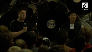 SpaceX Umumkan Penumpang Tur Privat Pertama ke Bulan