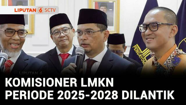 10 Komisioner LMKN Dilantik, Salah Satunya Musisi Marcel Siahaan | Liputan 6