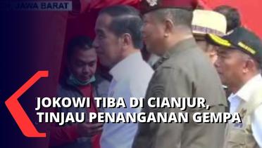 Tiba di Cianjur, Jokowi Cek Penanganan Gempa dan Kesiapan Relokasi Warga Terdampak Gempa