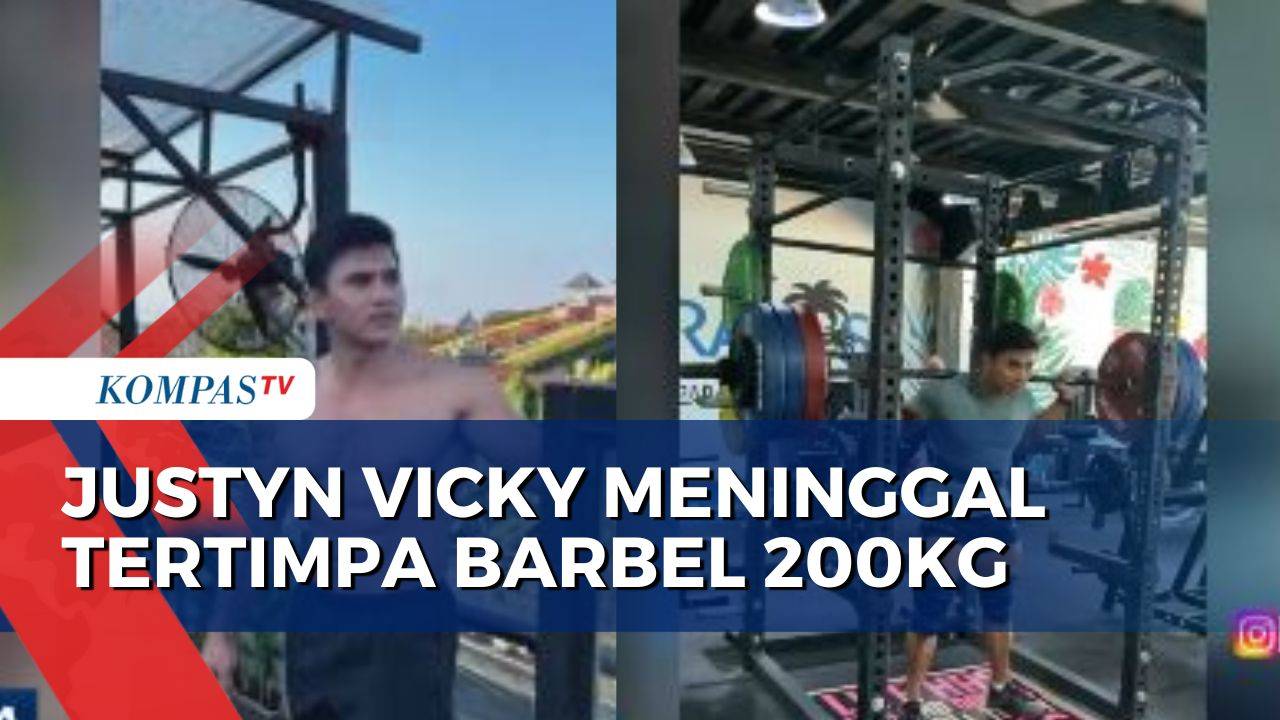 Binaragawan Justyn Vicky Meninggal Tertimpa Barbel 200 Kg Kompas Tv