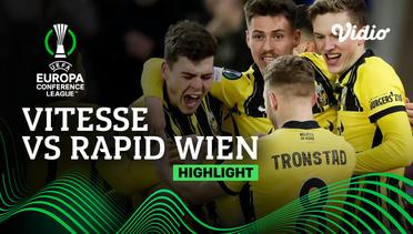 Highlight - Vitesse vs Rapid Wien | UEFA Europa Conference League 2021/2022