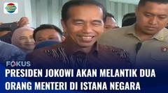 Presiden Jokowi Lantik Menkopolhukam dan Menteri ATBPN di Istana Negara | Fokus