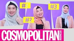 3 Tutorial Hijab Minimalis - Cosmopolitan Indonesia