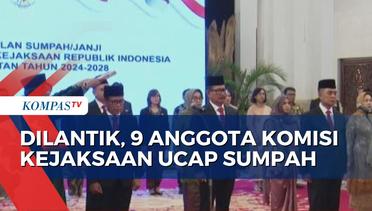 Presiden Jokowi Lantik 9 Anggota Komisi Kejaksaan di Istana Negara