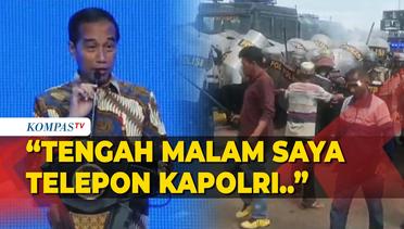 Jokowi Telepon Kapolri Tengah Malam, Bahas Soal Ricuh di Rempang Batam