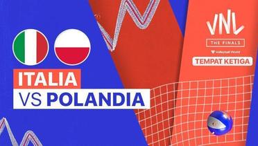 Full Match | Tempat Ketiga: Italia vs Polandia | Men's Volleyball Nations League 2022
