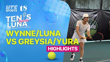 Match Highlight | Wynne/Luna vs Greysia/Yura | Exhibition Matches  | Tenis Bareng Luna