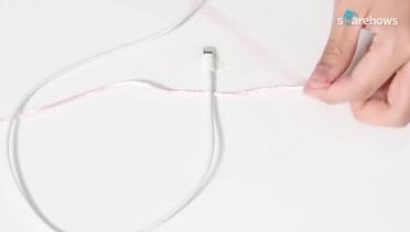 [DIY] Smart Phone Charger Wires Protect Knot DIY