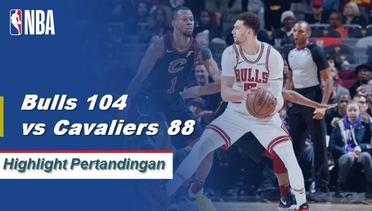NBA I Cuplikan Hasil Pertandingan :  Bulls 104 vs Cavaliers 88