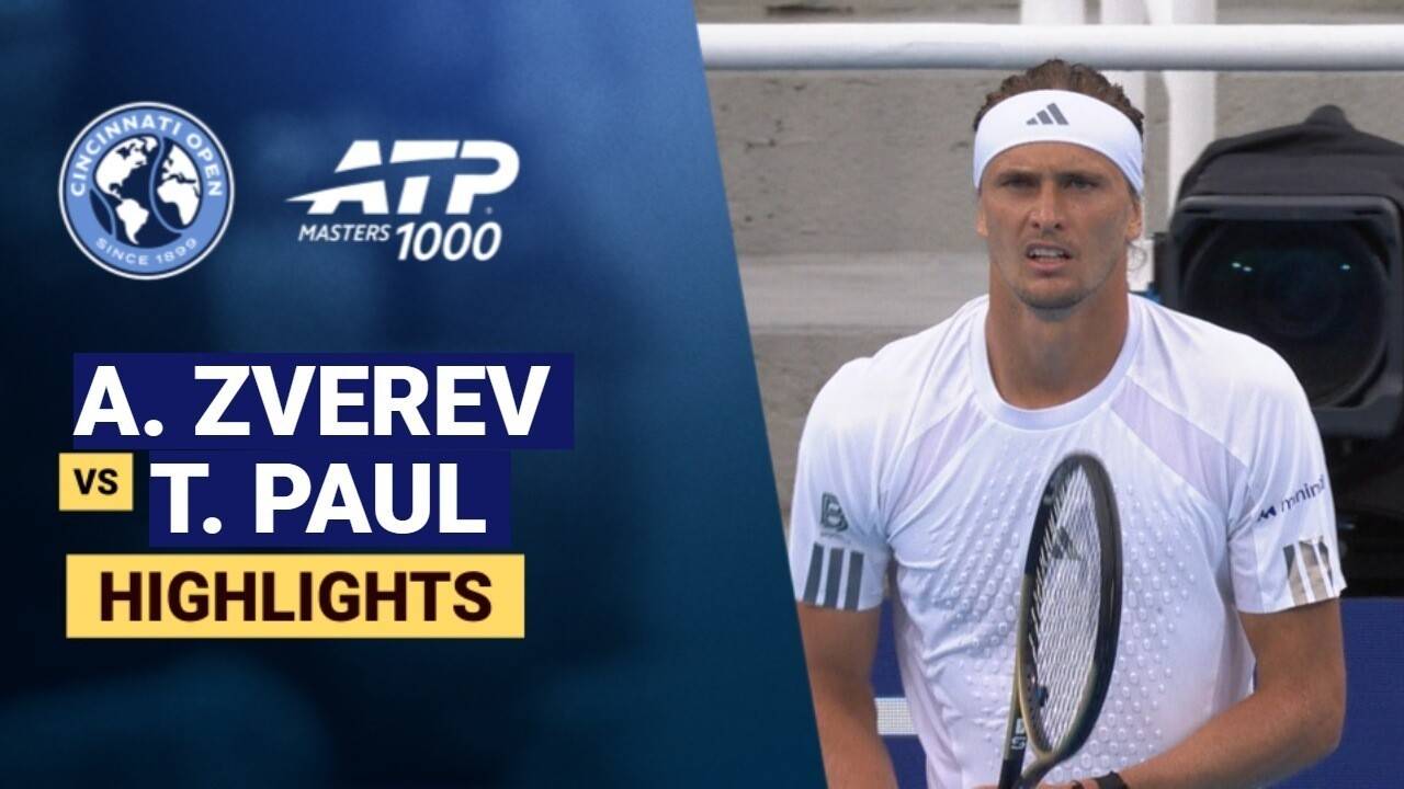 Alexander Zverev vs Tommy Paul - Round 4 (P&G Stadium Court) | ATP 1000: Cincinnati Open 2026