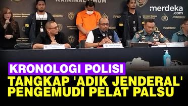 Kronologi Lengkap, Polisi Tangkap Pengemudi Pelat Palsu TNI Arogan Ngaku Adik Jenderal