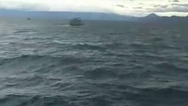 Naik Kapal di Danau Toba Menuju Pelabuhan Tigaras - Pasca KM Sinar Bangun Tenggelam