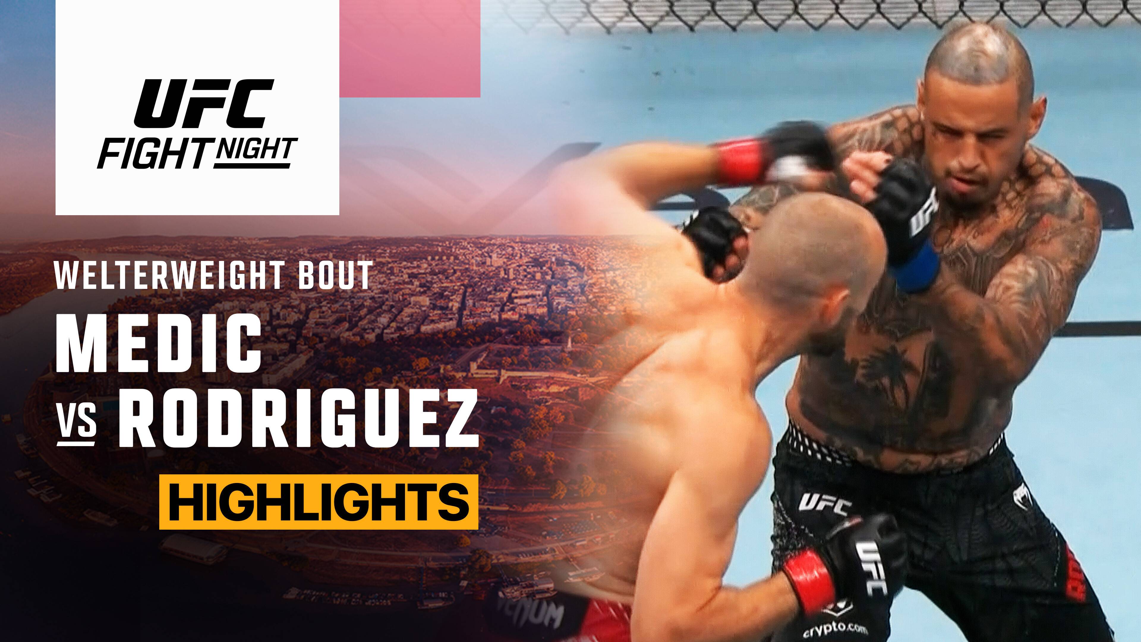 Uros Medic vs Daniel Rodriguez - Welterweight | UFC Fight Night