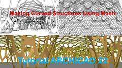 Tutorial ARCHICAD 22 Making Curved Structures Using Mesh Tool