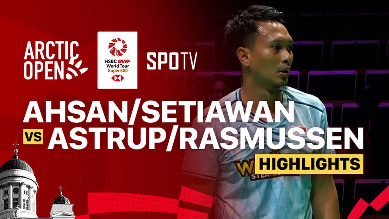 Mohammad Ahsan/Hendra Setiawan (INA) vs Kim Astrup/Anders Skaarup ...
