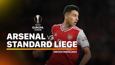 Full Highlight - Arsenal Vs Standard Liege | UEFA Europa League 2019/20