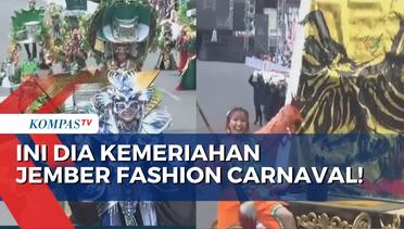 Seru! Parade IKN dan Seniman Lukis Jepang Tampil di Jember Fashion Carnaval 2023