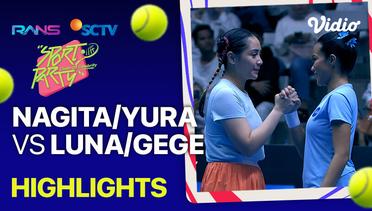 Highlight - Nagita Slavina/Yura Yunita vs Luna Maya/Gege Elisa | Sport Party