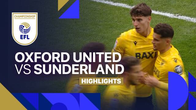 Oxford United vs Sunderland - Highlights | EFL Championship 2024/25