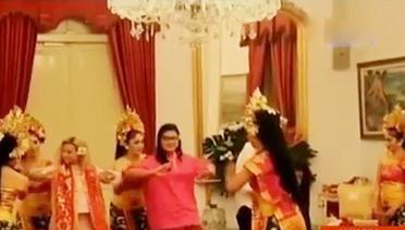 VIDEO: Sukacita Kahiyang Ayu Temani Putri Mike Pence Menari Bali