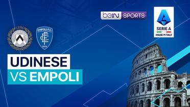 Udinese vs Empoli - Serie A
