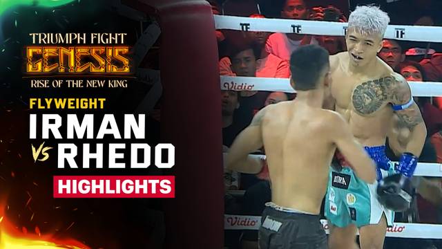 Irman Teapon vs Redho Rocky - Highlight | Triumph Fight Genesis Rise Of The New King
