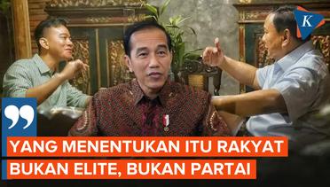 Ditanya soal Dinasti Politik, Jokowi: Yang Memilih itu Rakyat