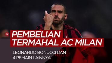 5 Pembelian Termahal AC Milan Sepanjang Masa, Leonardo Bonucci Nomor Satu