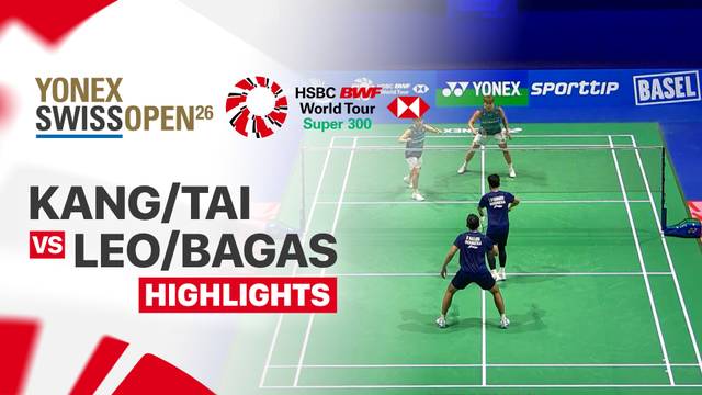 Kang Khai Xing/Aaron Tai (MAS) vs Leo Rolly Carnando/Bagas Maulana (INA) - Highlight | YONEX Swiss Open 2026