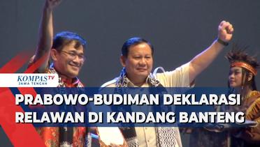 Prabowo-Budiman Deklarasi Relawan Di Kandang Banteng