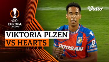 Viktoria Plzen vs Hearts - Mini Match | UEFA Europa League Playoffs 2024