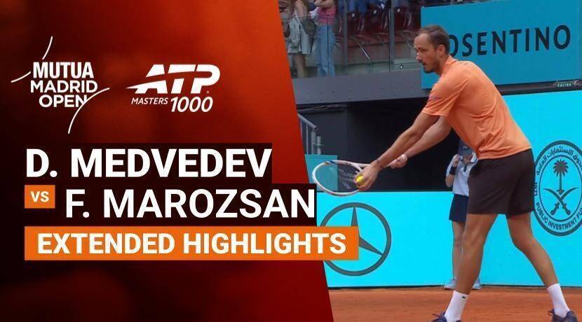 Daniil Medvedev vs Fabian Marozsan - Round 2 (Arantxa Sanchez Stadium) | ATP 1000: Mutua Madrid Open 2026