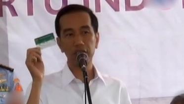 Kunjungan ke Malang, Jokowi Bagikan 3 'Kartu Sakti'