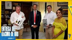 Entrega del racimo de oro al Cadiz CF | Cadiz Club de Futbol