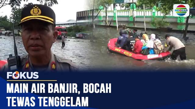 Banjir di Kaligawe Mulai Surut, Bocah 9 Tahun Tewas Tenggelam Saat Bermain Air | Fokus