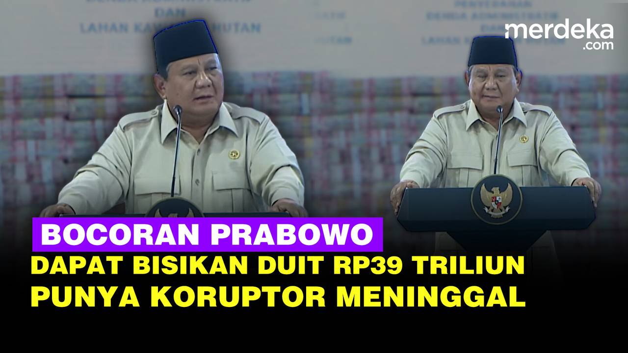 Prabowo Dapat Bisikan Uang Rp39 Triliun Punya Koruptor dan Istri ...