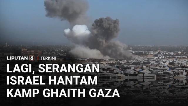 Serangan Israel Hantam Kamp Ghaith Gaza, Puluhan Warga Tewas | Liputan 6