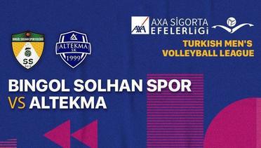 Full Match | Bingol Solhan Spor vs Altekma  | Men's Turkish League