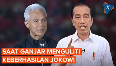 Ganjar Blak-blakan Kuliti Keberhasilan Kepemimpinan Jokowi