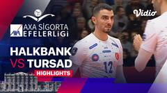 Halkbank vs Tursad - Highlights | Men's Turkish League 2023/24