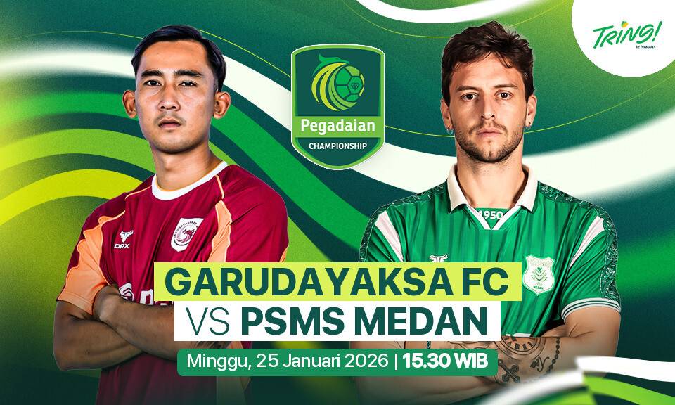 Garudayaksa FC vs PSMS Medan