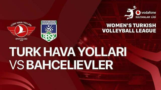 Turk Hava Yollari vs Bahcelievler Bld. - Full Match | Women's Turkish Volleyball League