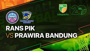 Full Match | RANS PIK Basketball vs Prawira Harum Bandung | IBL Tokopedia 2023