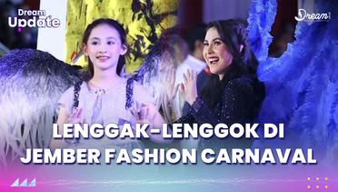 Arumi Bachsin Ajak Sang Anak Lenggak-lenggok di Jember Fashion Carnaval, Putri Cantiknya