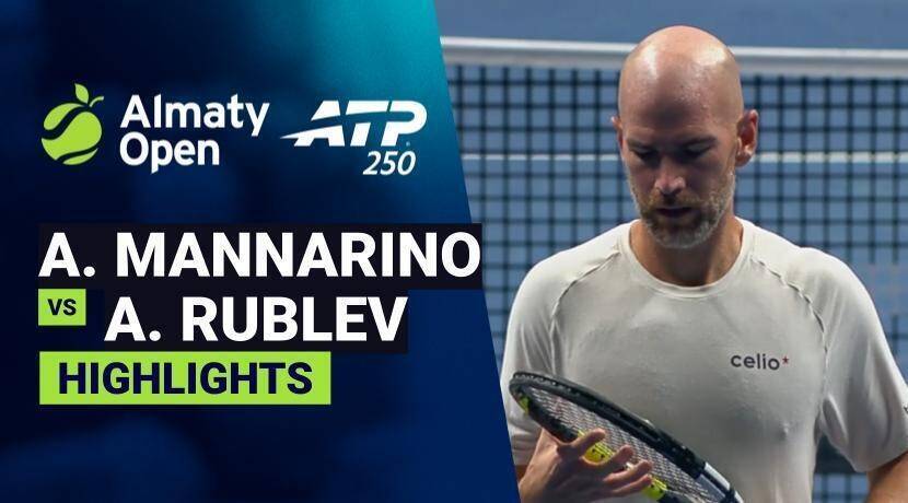 Adrian Mannarino vs Andrey Rublev - Round 2 | ATP 250: Almaty Open 2026