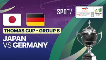 Japan vs Germany - Thomas Cup Group B - TotalEnergies BWF Thomas & Uber Cup