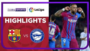 Match Highlights | Barcelona 1 vs 1 Alaves | LaLiga Santander 2021